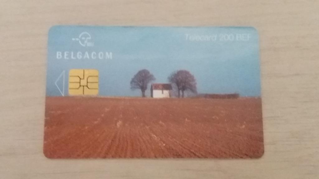 carte téléphonique à puce Belgique 200fr vintage, Enlèvement ou Envoi