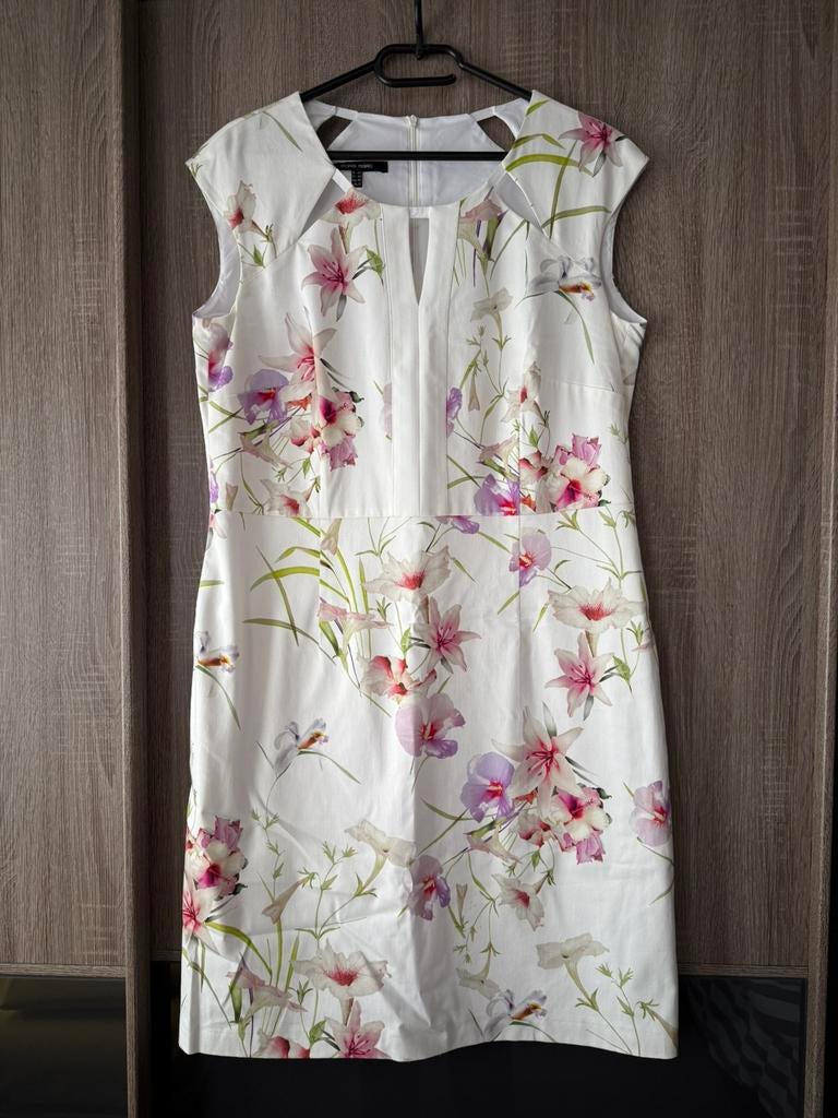 Jurk Marie Méro maat 42, Kleding | Dames, Wit, Maat 42/44 (L), Marie Méro, Ophalen of Verzenden