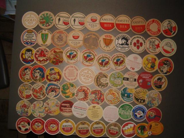 *Verzameling 151 bierviltjes Amstel, Ophalen of Verzenden, Gebruikt, Viltje(s), Amstel