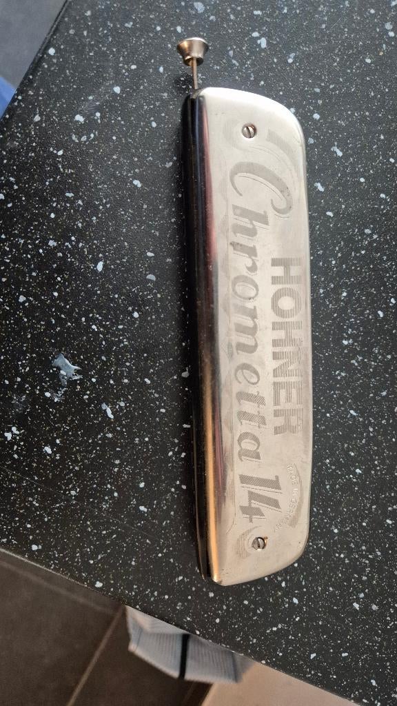 Mondharmonica Chrometta 14 Hohner 25€, Ophalen