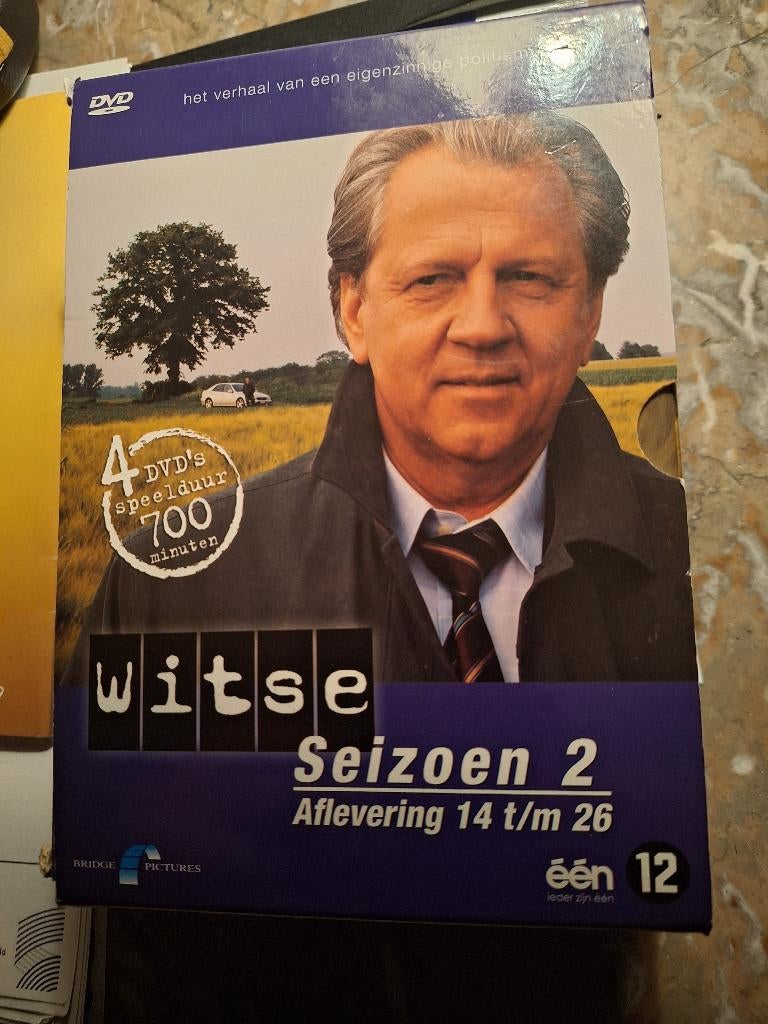 Witse, seizoen 2, afl 14 t/m 26, 4 dvd´s, Enlèvement ou Envoi, Utilisé