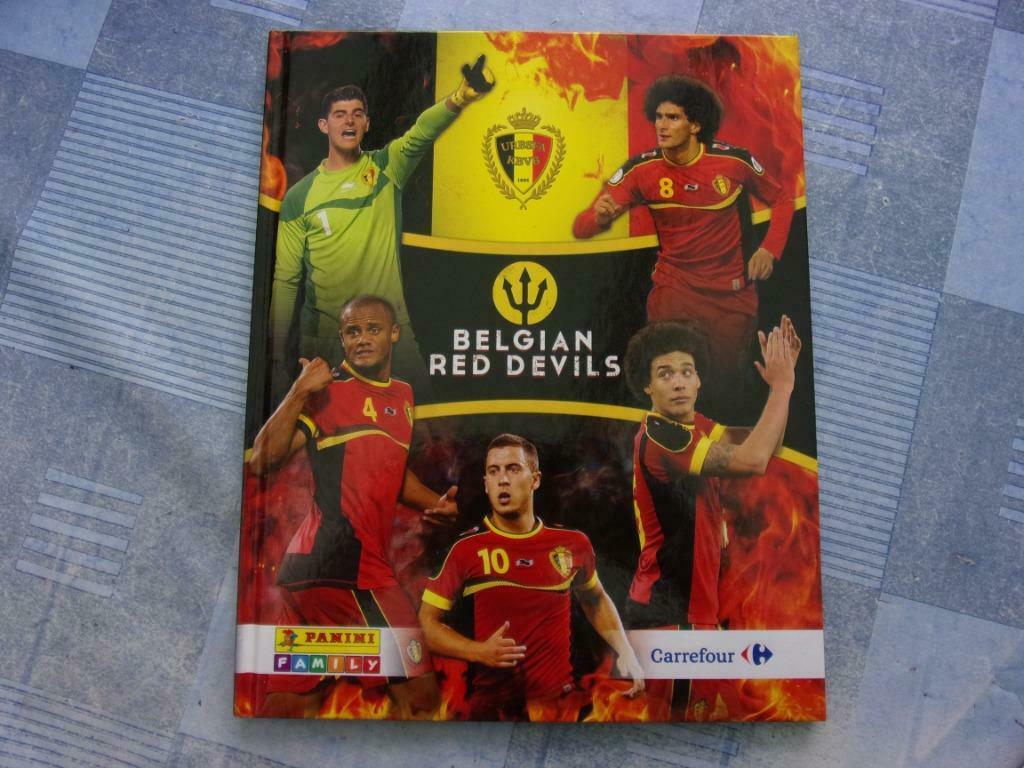 Panini album Belgian Red Devils, Enlèvement ou Envoi, Comme neuf, Autres types