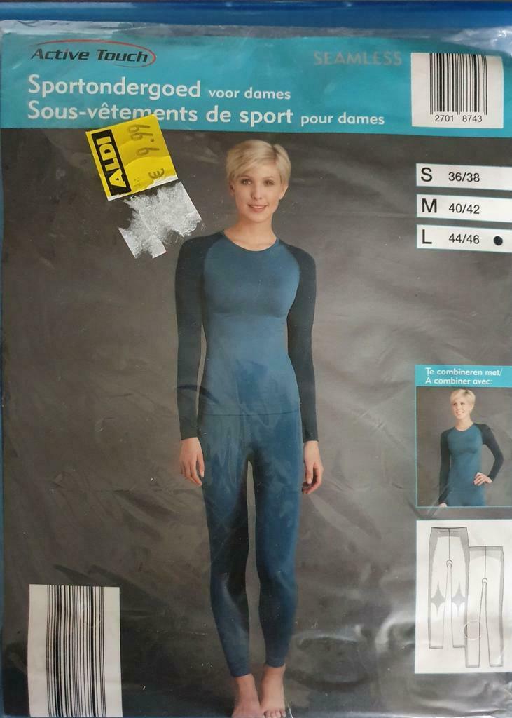Sportondergoed voor dames NIEUW EN NAADLOOS, Ophalen, Nieuw, Blauw