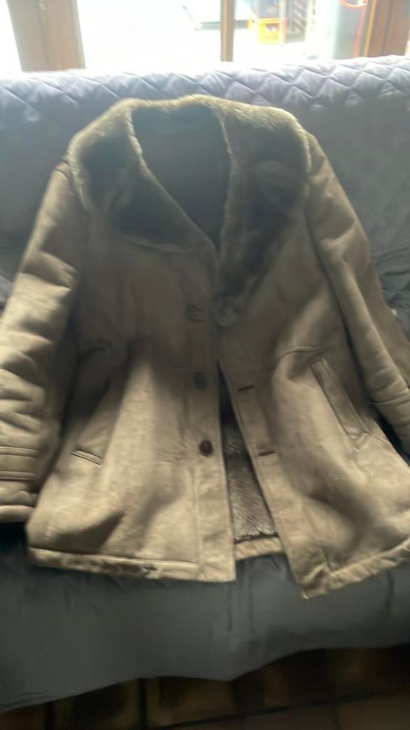 Winterjas heren Cortefiel (Spanje) mouton., Ophalen of Verzenden, Zo goed als nieuw