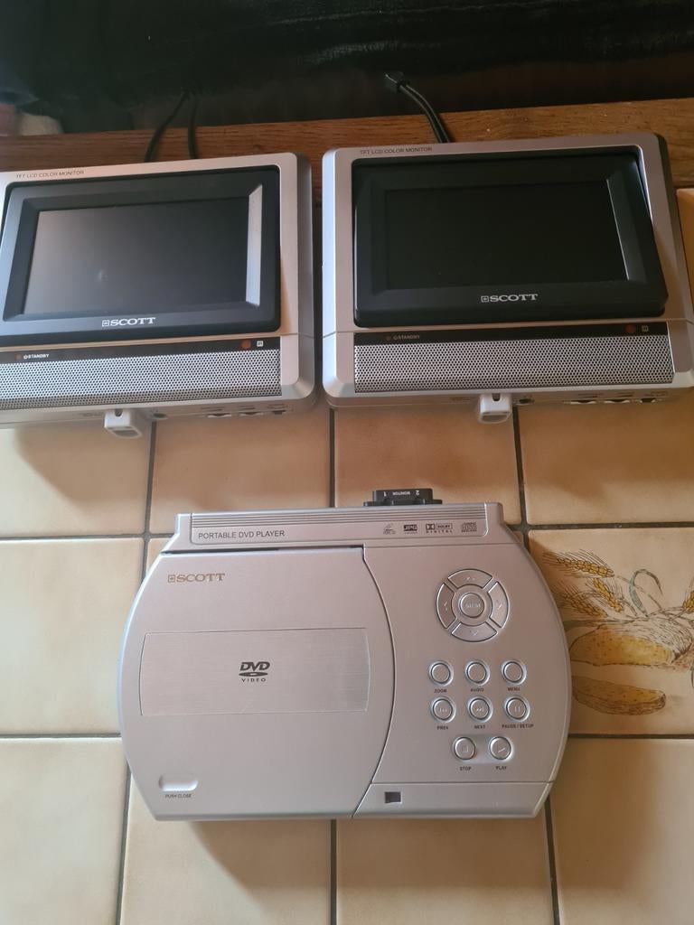 Lecteur DVD portable, Enlèvement, Comme neuf, Lecteur DVD, Portable