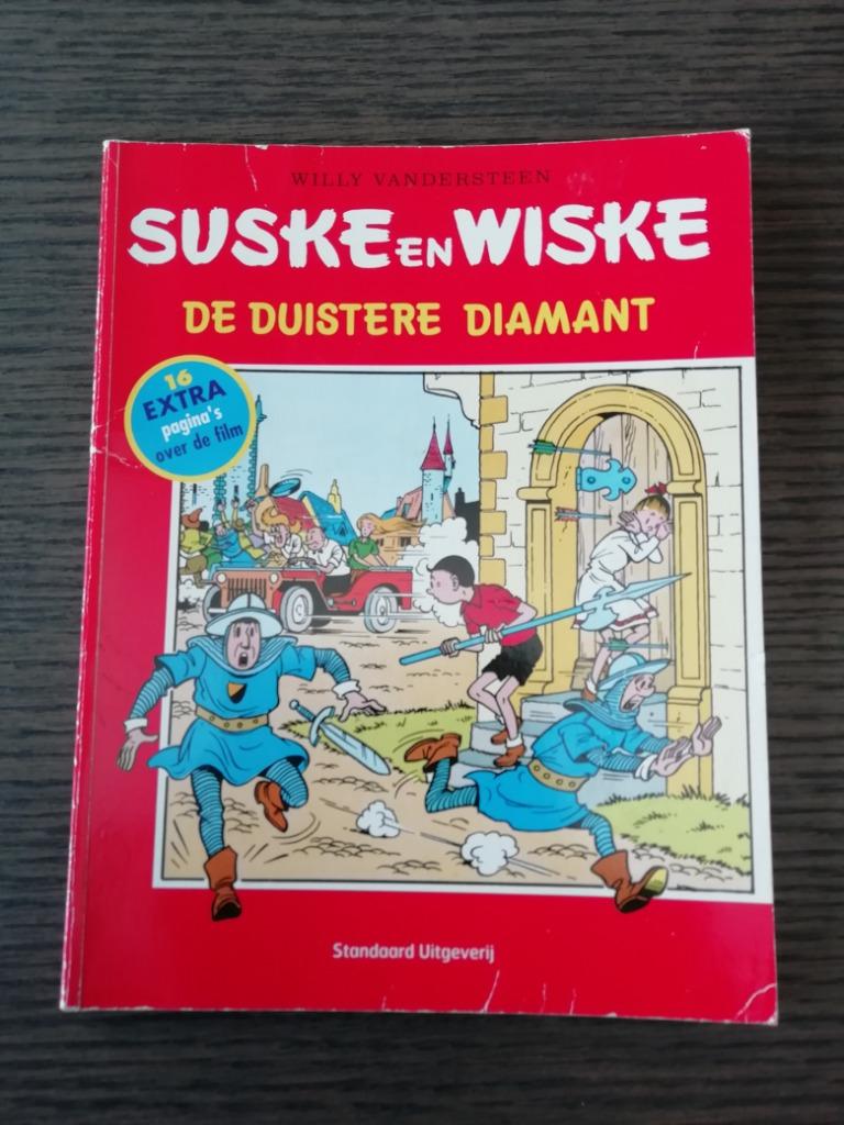 Suske en Wiske "De Duistere diamant" 2004, Eén stripboek, Ophalen of Verzenden, Gelezen