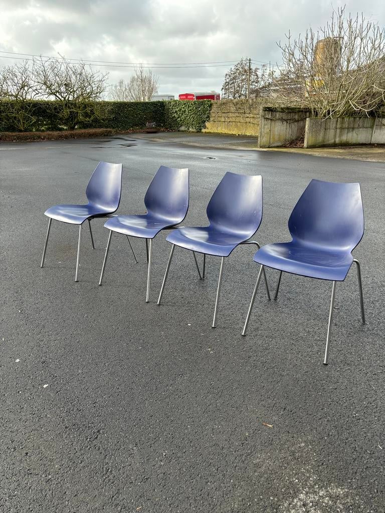 Vico magistretti maui stoelen 4 stuks kartell design, Enlèvement