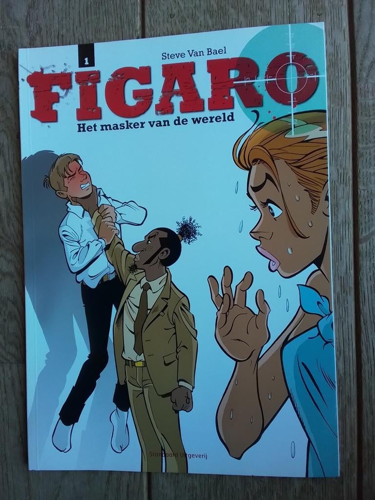 Figaro het masker van de wereld  sc, Boeken, Ophalen of Verzenden, Zo goed als nieuw