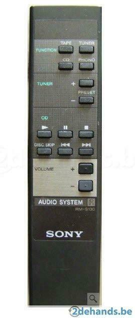 Afstandsbediening Sony rms130, Audio, Tv en Foto, Afstandsbedieningen, Ophalen of Verzenden, Nieuw