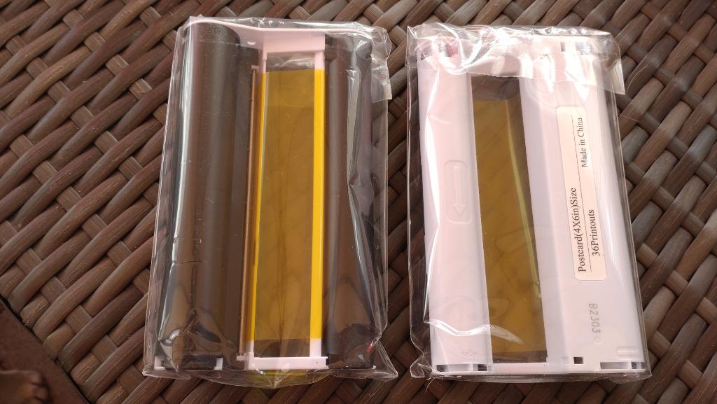 Lot de 6 kits de 2 cartouches film d'impression photo, Enlèvement, Neuf, Autres types