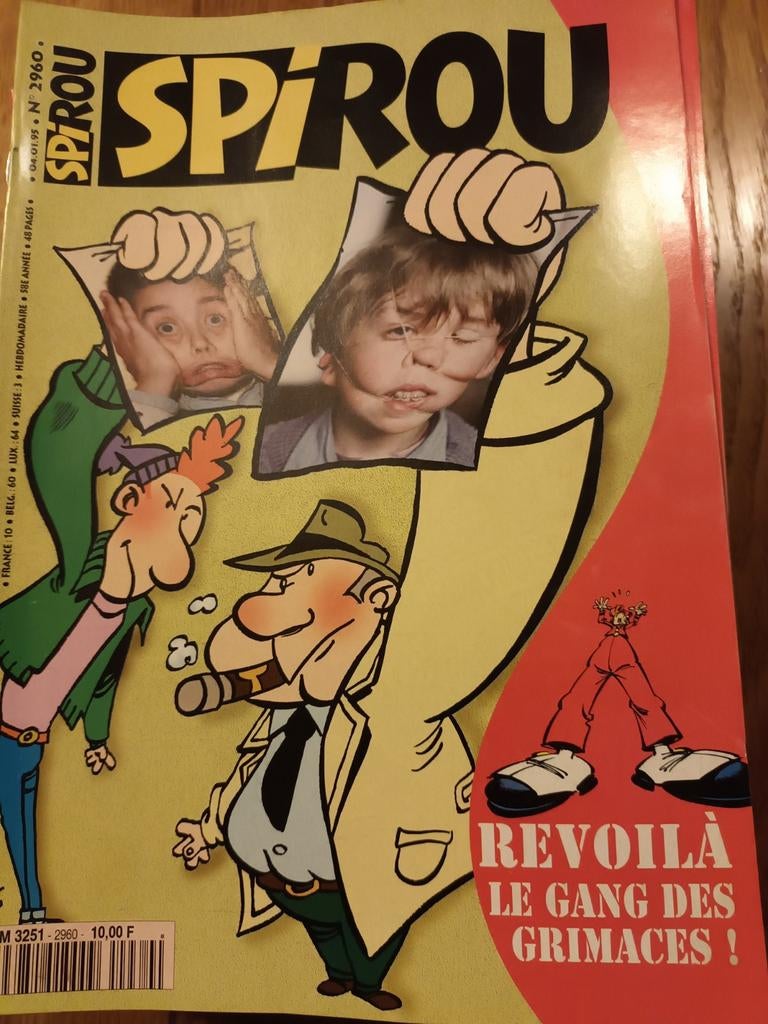 Hebdomadaires Spirou 1995, Enlèvement, Comme neuf