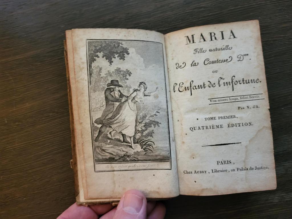 Maria, Fille naturelle de la Comtesse D*** ou l'Enfant de l', Ophalen of Verzenden