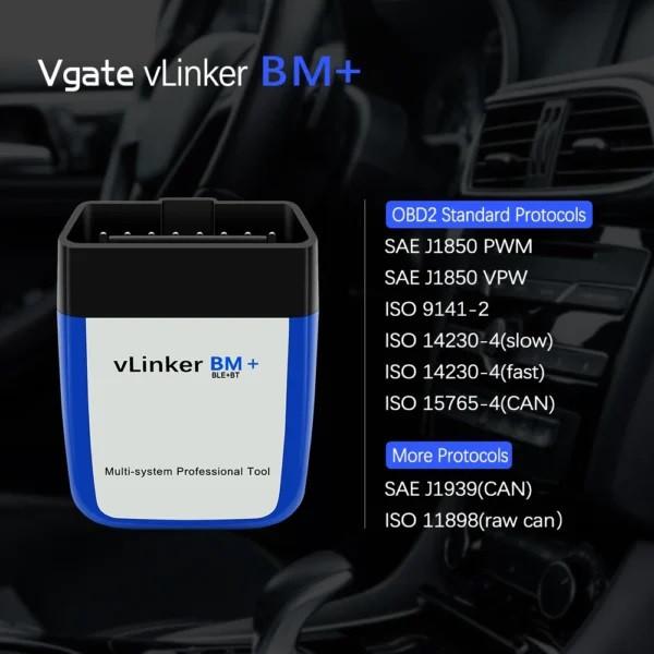 VgatevLinker BMW MINI BM+ WIFI BT4.0 BIMMER CODE IOS ANDROID, Enlèvement ou Envoi