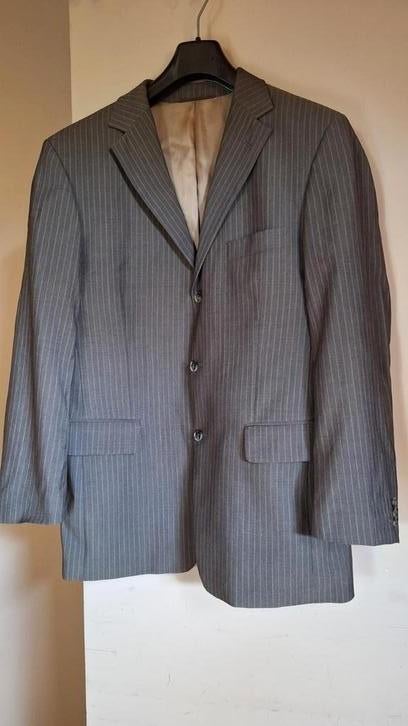 Gestreept kostuumvest, Kleding | Heren, Kostuums en vesten, Zo goed als nieuw, Maat 48/50 (M), Ophalen of Verzenden