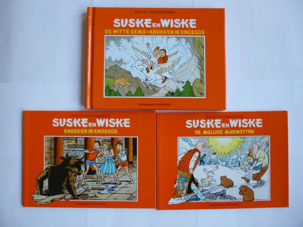 3XSUSKE EN WISKE RECLAME UITGAVEN PERSIL/BRUNA UIT 1995/2001, Willy Vandersteen, Ophalen of Verzenden, Zo goed als nieuw, Meerdere stripboeken