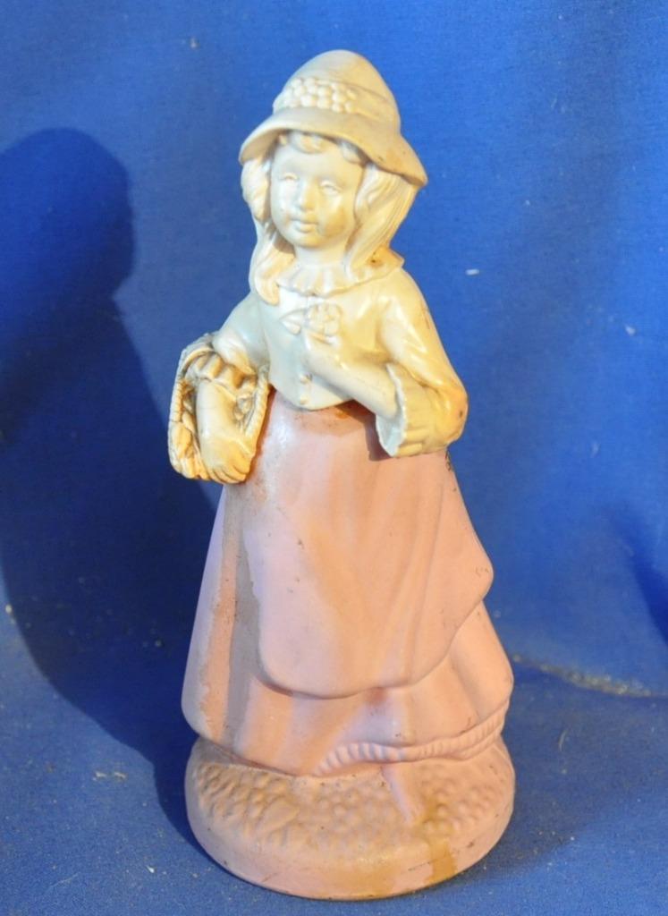 bouteille parfum vide avon vintage fille au panier, Ophalen of Verzenden, Gebruikt, Parfumfles