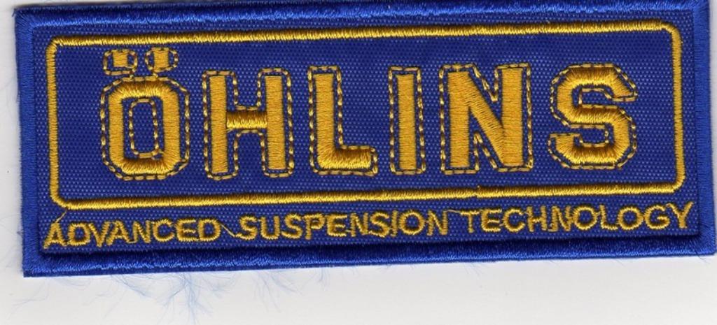 Patch Ohlins - 120 x 45 mm, Motoren, Ophalen of Verzenden, Nieuw