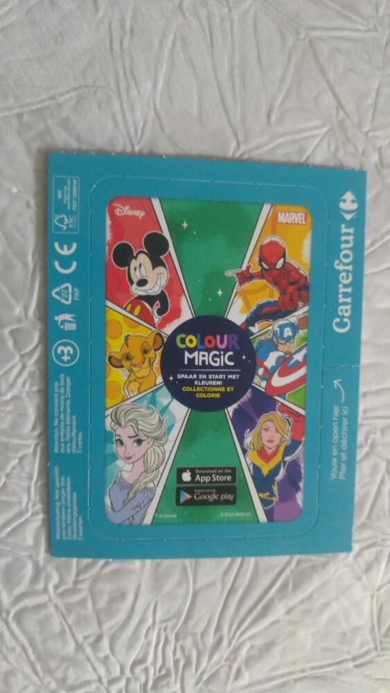Jeu colour magic carrefour non ouvert juin 2022, Ophalen of Verzenden, Nieuw