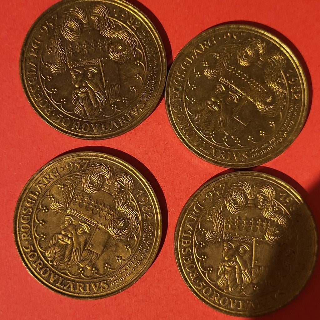 Munt  Roularius  Roeselare, Postzegels en Munten, Ophalen of Verzenden