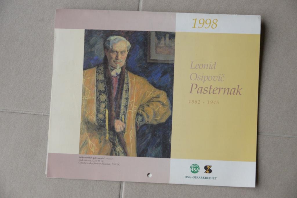 Kalender met reproducties van Leonid Pasternak., Divers, Calendriers, Enlèvement ou Envoi, Calendrier mensuel, Comme neuf