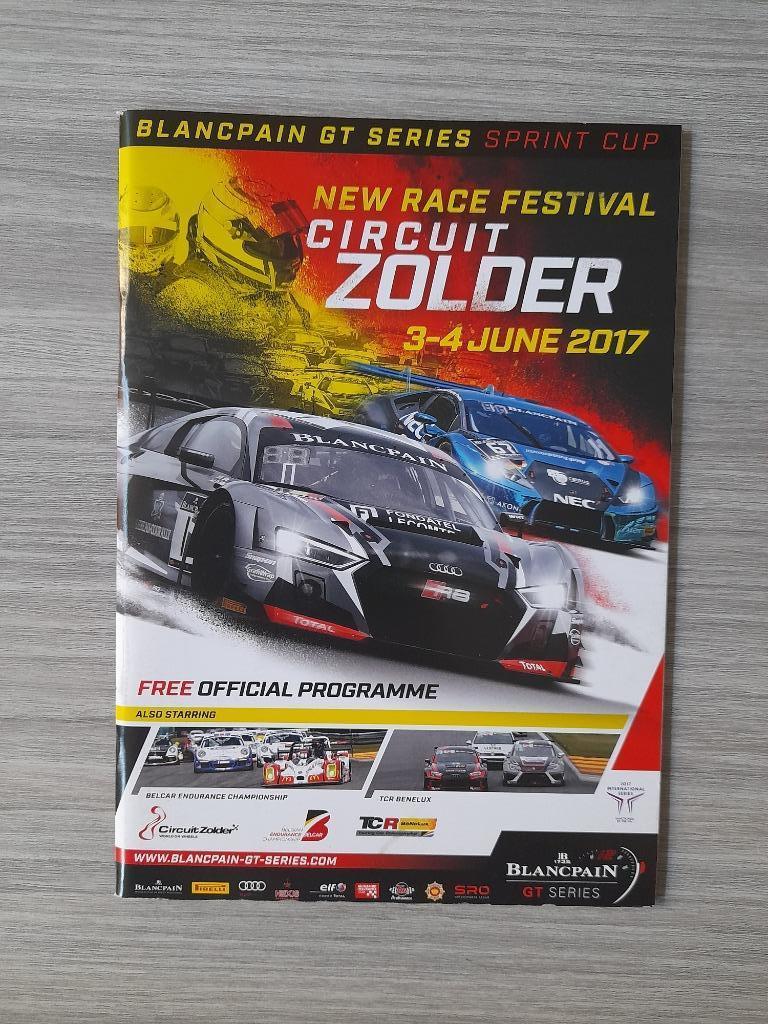 New Race Festival 2017 - Circuit Zolder - Official Programme, Ophalen of Verzenden, Zo goed als nieuw, Overige merken