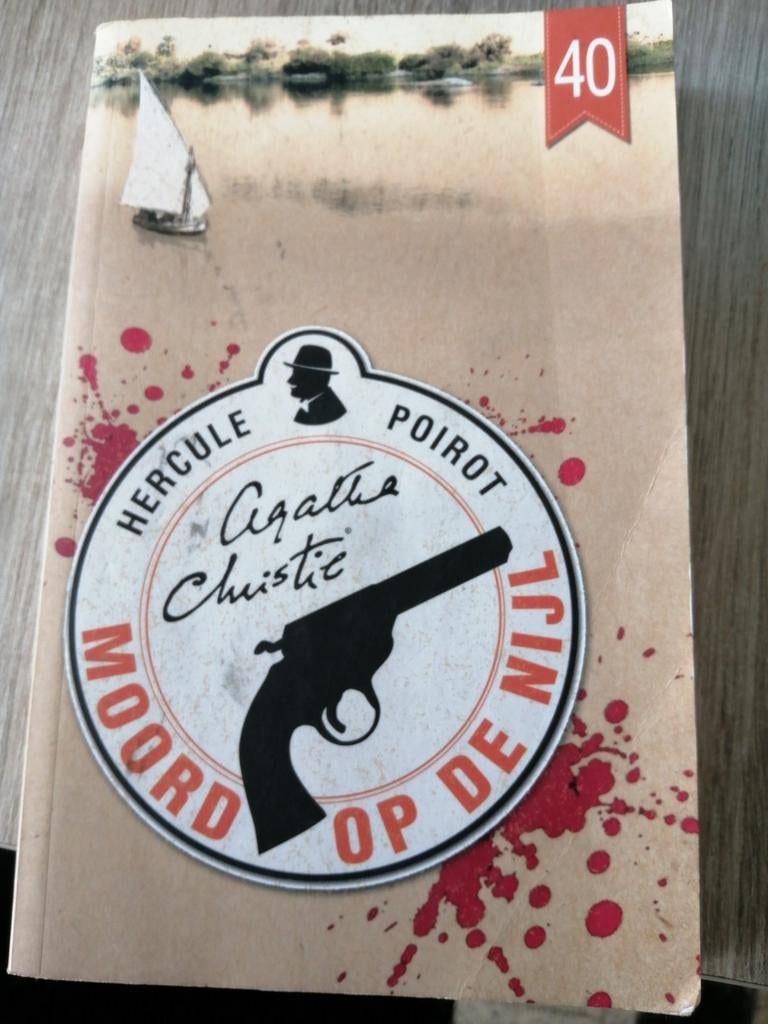 Moord op de nijl Agatha Christie, Ophalen of Verzenden, Gelezen