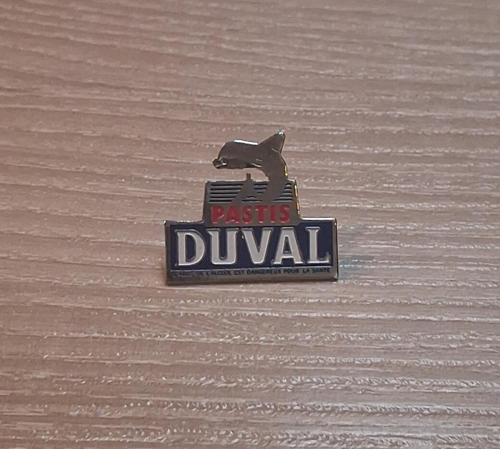 PIN - PASTIS - DUVAL - LIKEUR - LIQUEUR, Envoi, Utilisé, Marque, Insigne ou Pin's