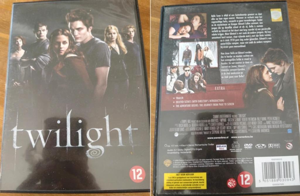 Dvd Twilight, CD & DVD, DVD | Thrillers & Policiers, Envoi