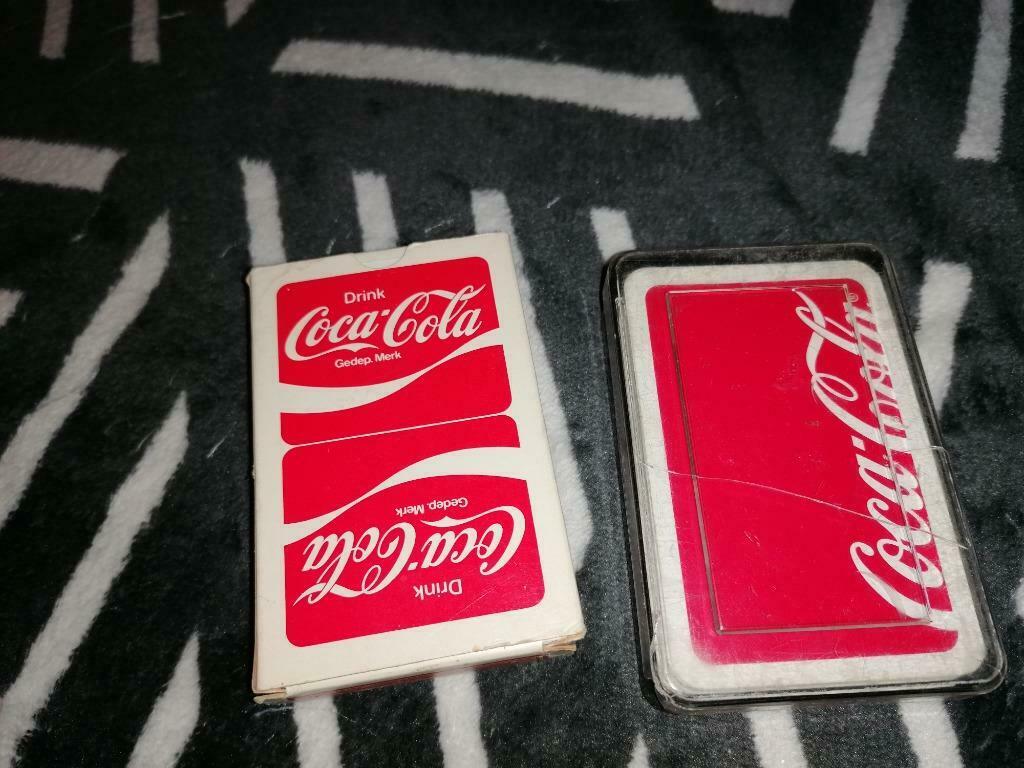 Speelkaarten Coca Cola, Verzenden, Gebruikt, Speelkaart(en)