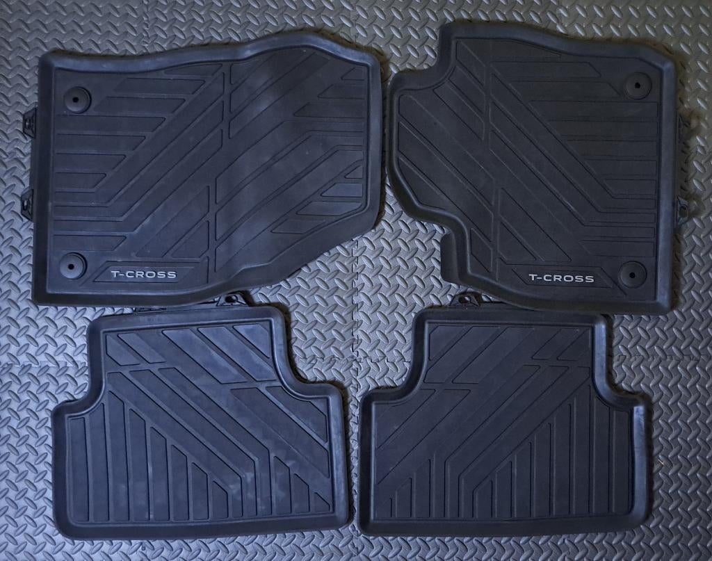 Tapis de sol en caoutchouc Volkswagen T-Cross, Enlèvement ou Envoi, Comme neuf