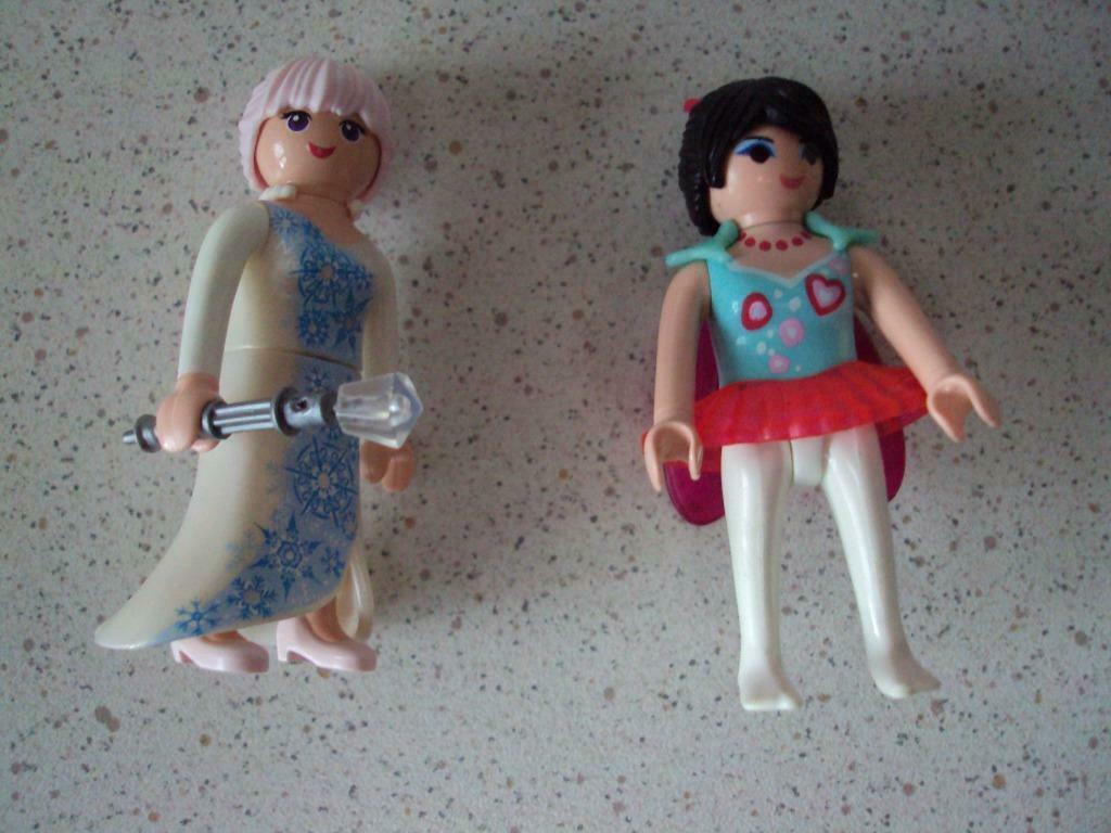 Vintage 2 Sprookjesfiguurtjes Playmobil Geobra 1974, Enlèvement ou Envoi, Comme neuf, Playmobil en vrac