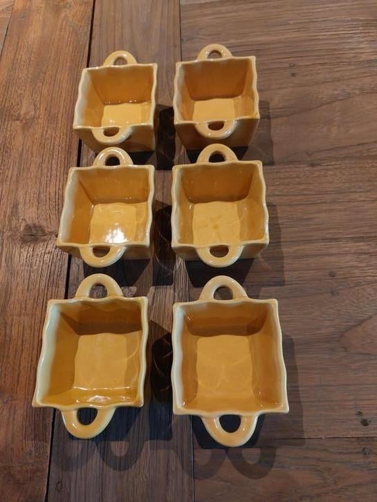 Keramische ovenschaaltjes, Enlèvement, Comme neuf