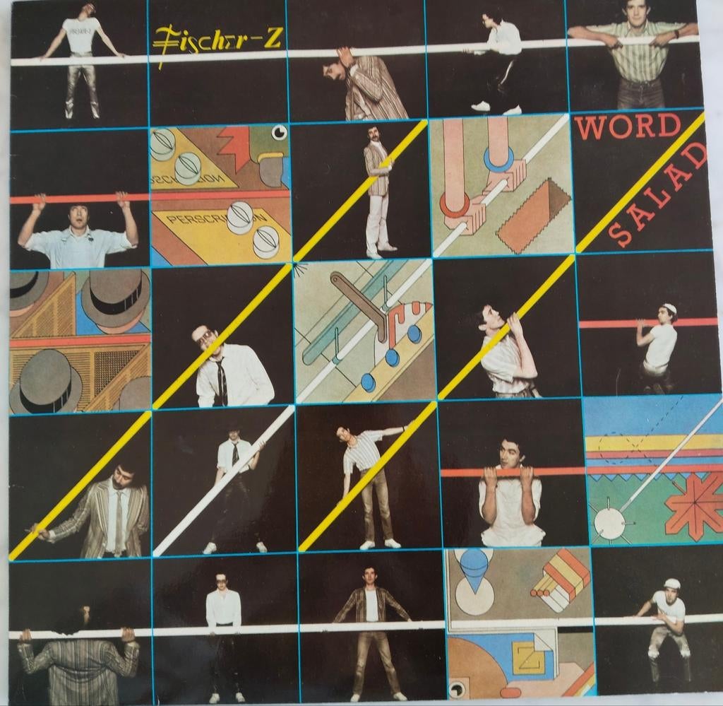LP Fischer-Z - Word salad 1979, Cd's en Dvd's, Ophalen