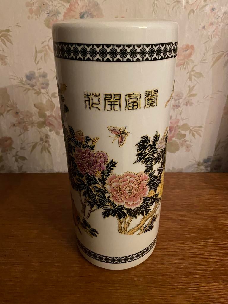 Vintage Chinese vaas, Antiek en Kunst, Antiek | Keramiek en Aardewerk, Ophalen of Verzenden