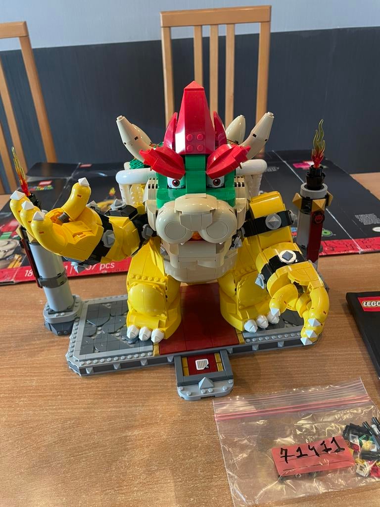 Lego Super Mario, Enlèvement, Utilisé, Ensemble complet, Lego