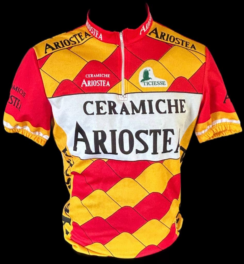 Ariostea Wielrennen Shirt Cycling Wielershirt Argentin, Sport en Fitness, Wielrennen, Verzenden, Nieuw
