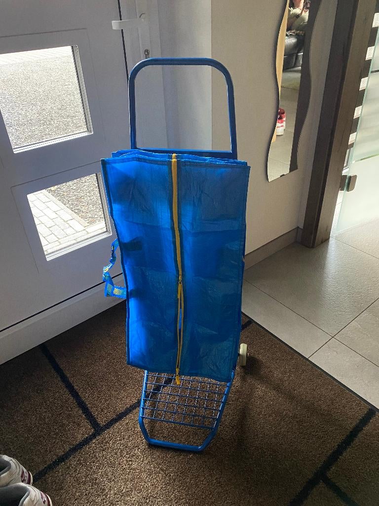 Ikea steekwagentje + tas, Handtassen en Accessoires, Ophalen, Zo goed als nieuw
