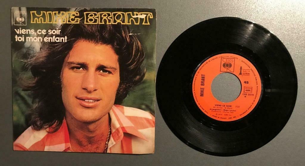 Vinyle de Mike Brant .. -, Enlèvement ou Envoi, Utilisé, Autres genres