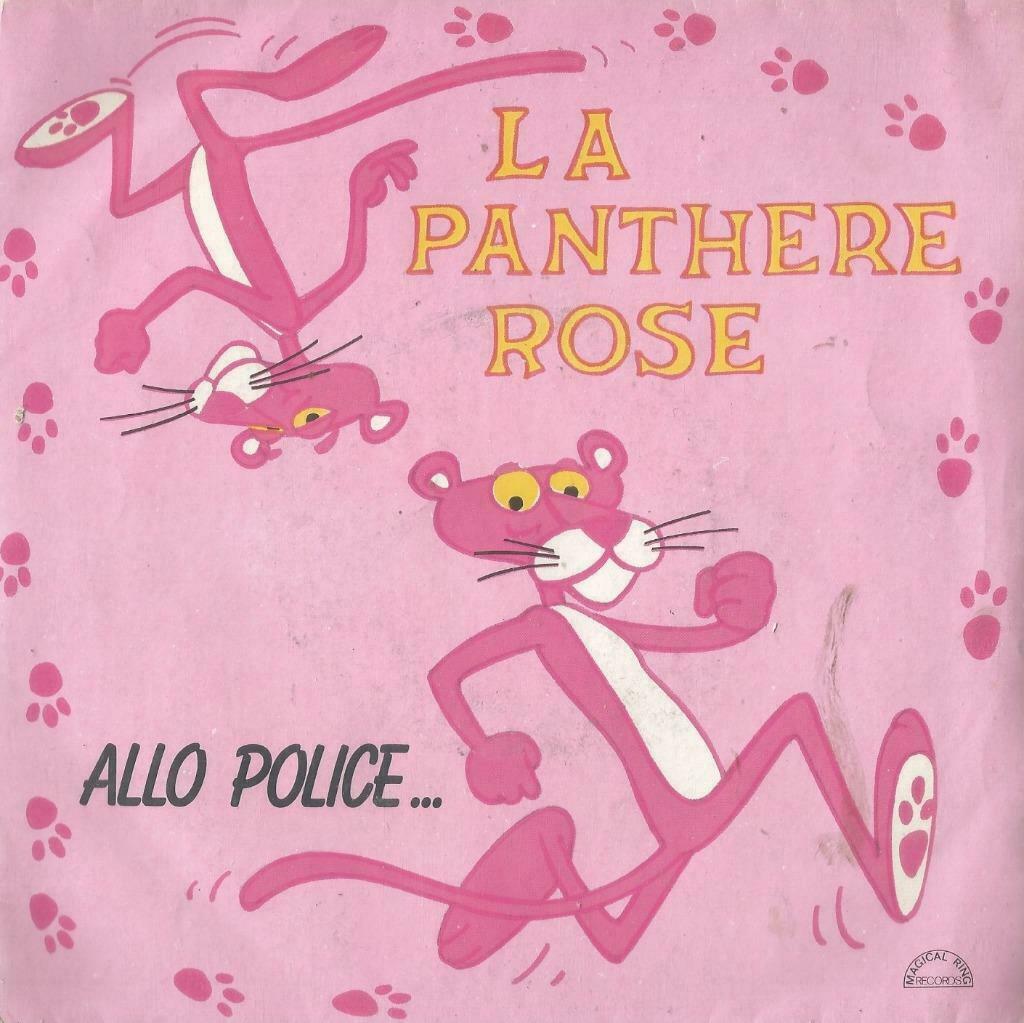 La Panthere Rose – La panthère rose / Allo Police - Single, Enlèvement ou Envoi, Utilisé, Musique de films et Bande son