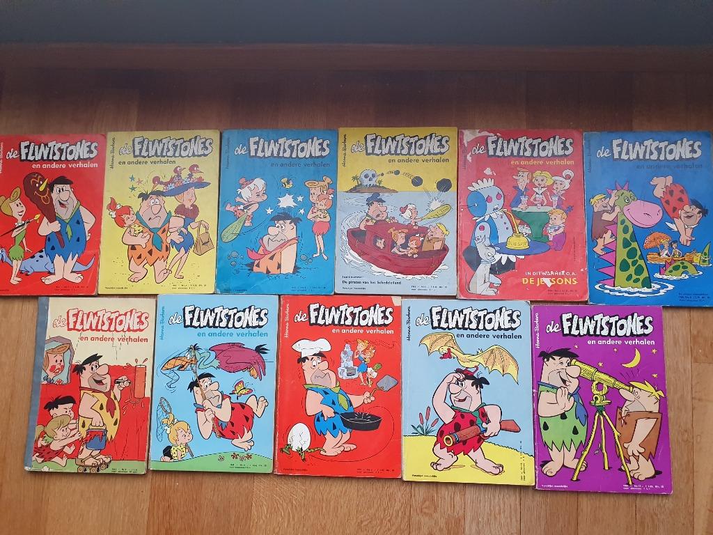 11x De Flintstones en andere verhalen, Meerdere stripboeken, Ophalen of Verzenden, Gelezen, Hanna-Barbera