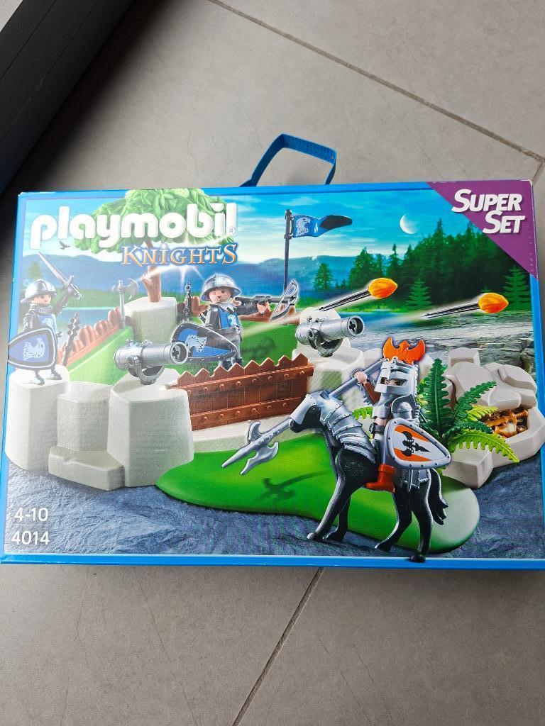 Playmobil 4014 superset Ridderbastion, Ophalen of Verzenden, Zo goed als nieuw, Complete set