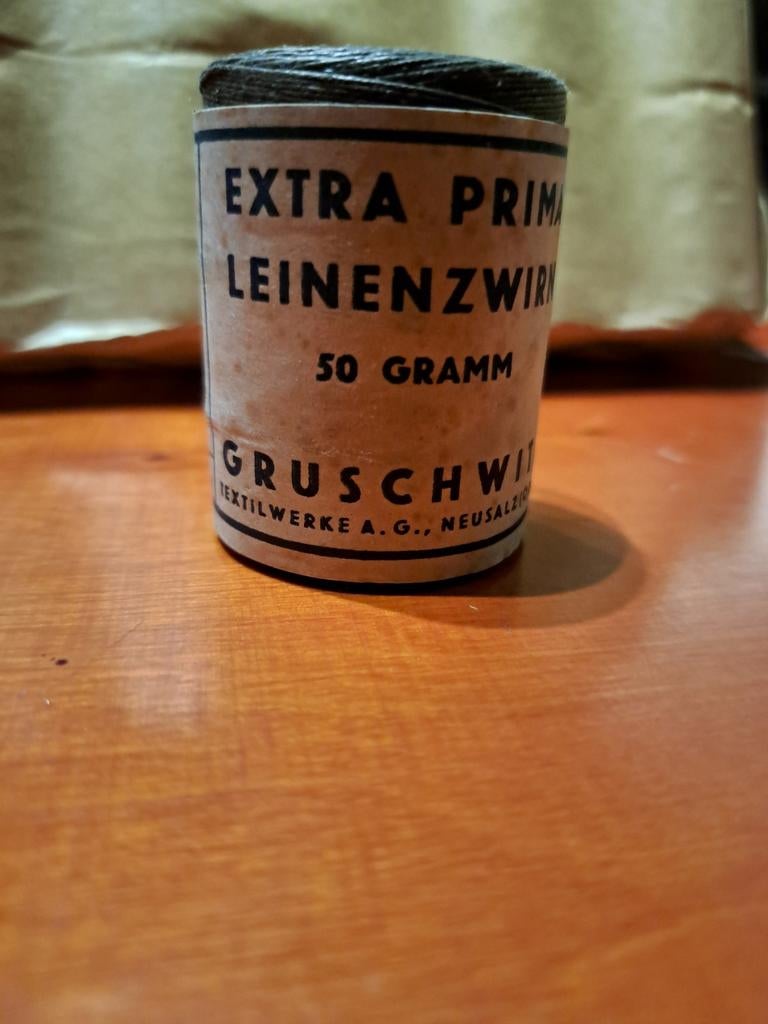 Origineel naaigaren Wehrmacht feldgrau, Verzamelen, Ophalen