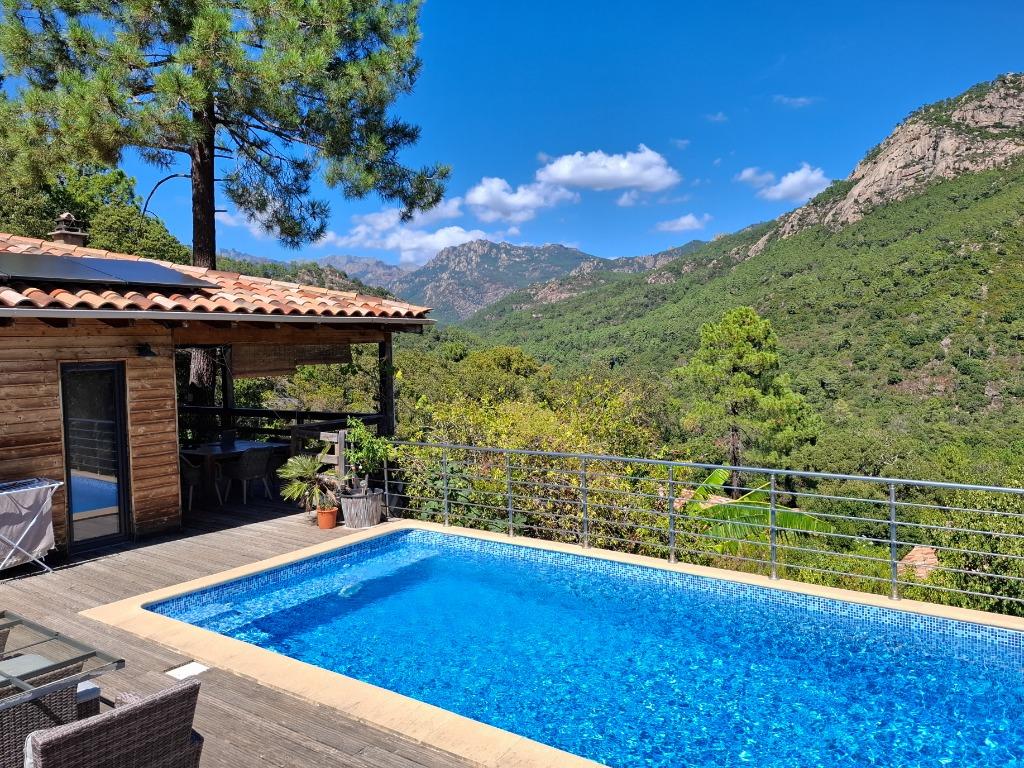 Villa's met 3 slaapkamers en panoramisch uitzicht, Aan zee, Corsica, Wasmachine, Landelijk