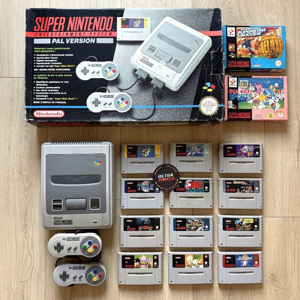 Console Super Nintendo + Jeux, Nintendo, Nintendo, Nintendo, Enlèvement ou Envoi