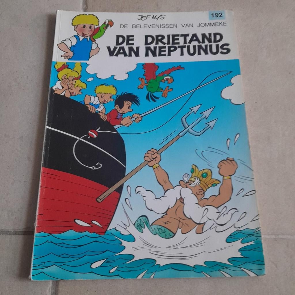 Jef Nys - De drietand van Neptunus, Enlèvement, Utilisé, Jef Nys