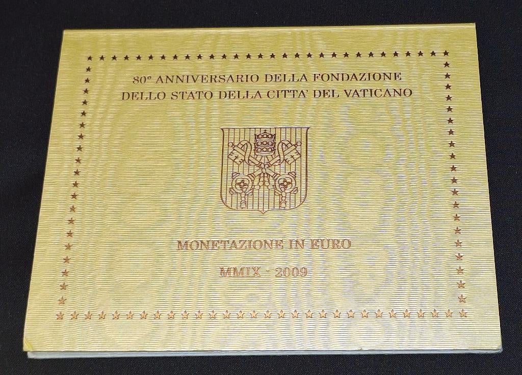 Vaticaan jaarset 8 munten 2009 BU, Timbres & Monnaies, Monnaies | Europe | Monnaies euro, Enlèvement ou Envoi, Vatican, Autres valeurs