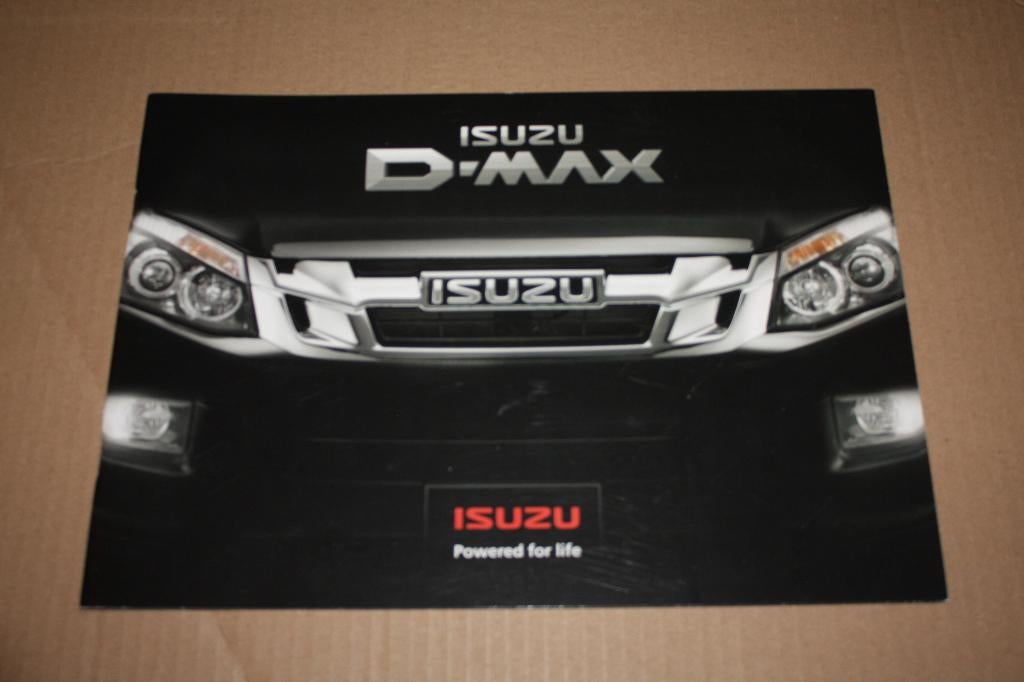 ISUZU D-max brochure 2013, Boeken, Catalogussen en Folders, Ophalen of Verzenden, Nieuw, Folder