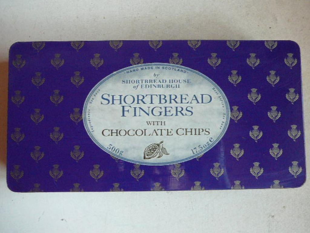 Shortbread fingers with chocolate chips by shortbread house, Verzamelen, Ophalen of Verzenden, Gebruikt, Koek(jes), Overige merken