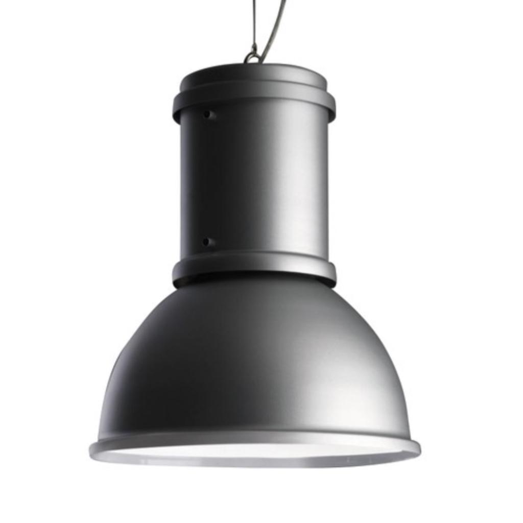 Lampe suspendue design Roberto Menghi, Moins de 50 cm, Enlèvement ou Envoi, Comme neuf, Métal