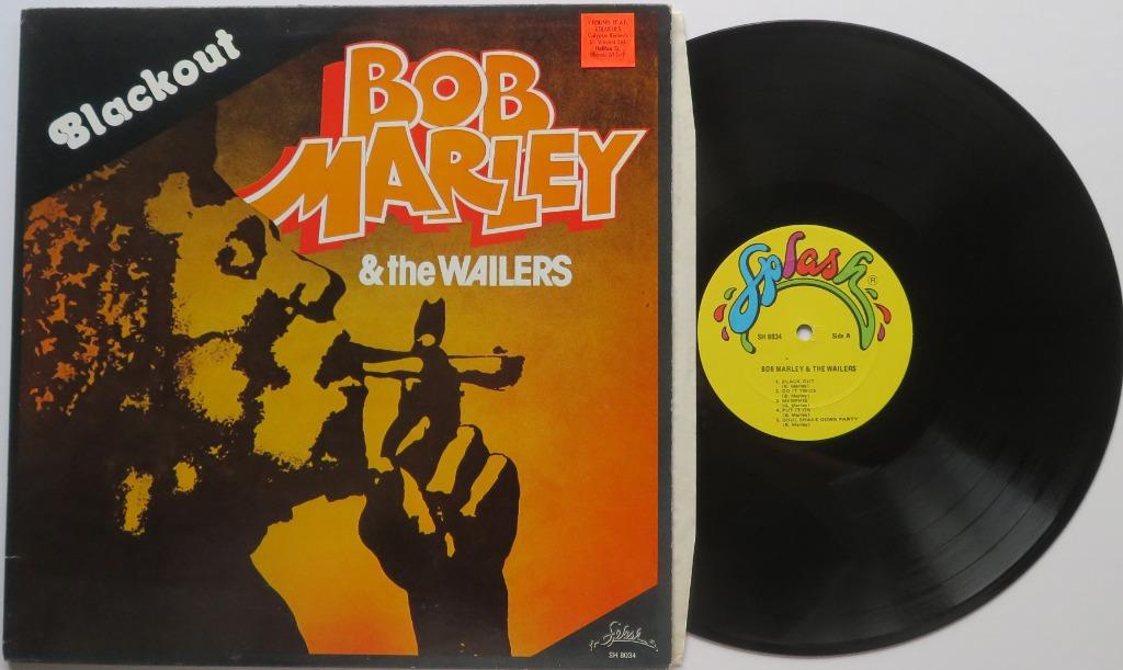 Bob Marley & The Wailers - Black out. Lp, Cd's en Dvd's, Ophalen of Verzenden, Zo goed als nieuw, 12 inch